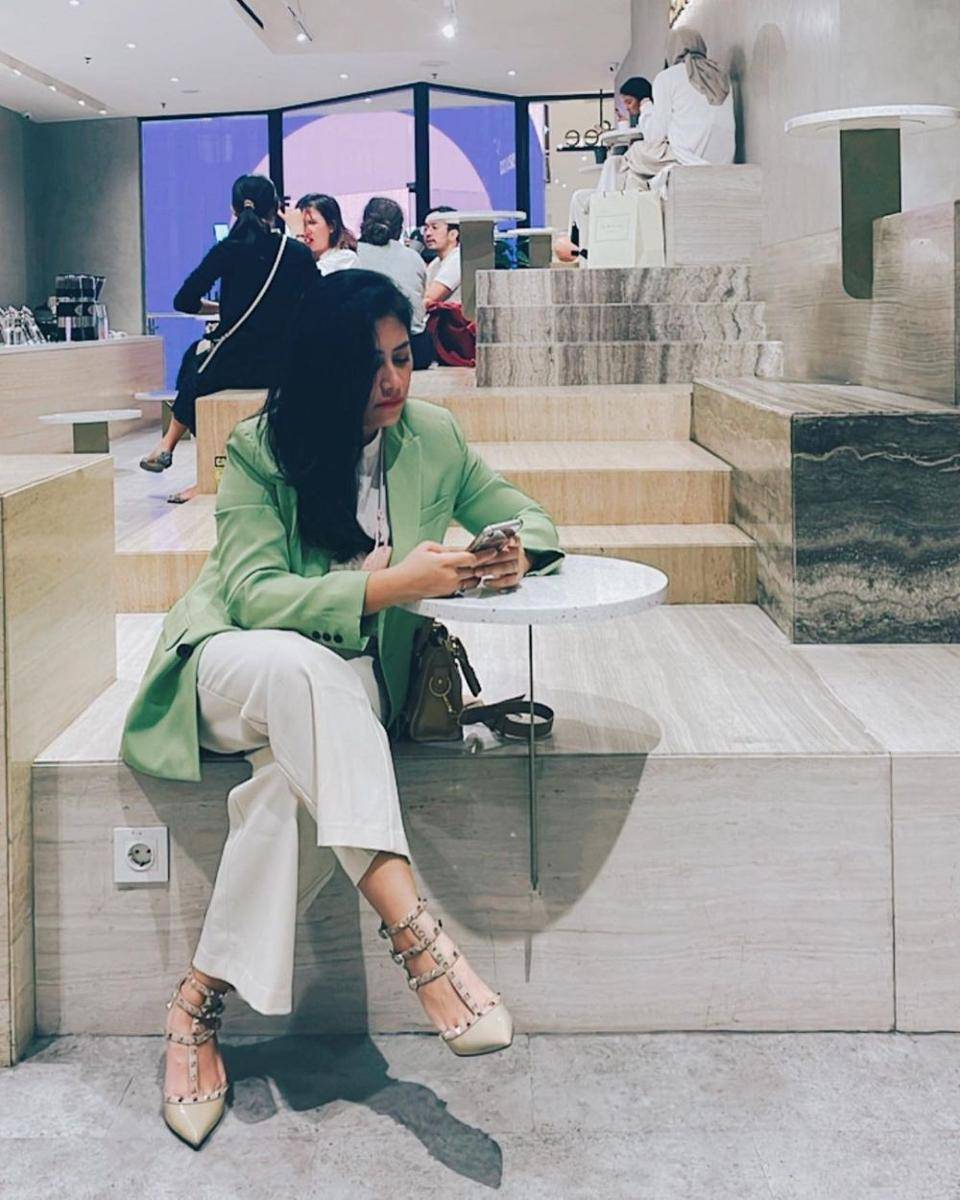 OOTD Gadis Sadiqah (instagram.com/gadiscsadiqah)