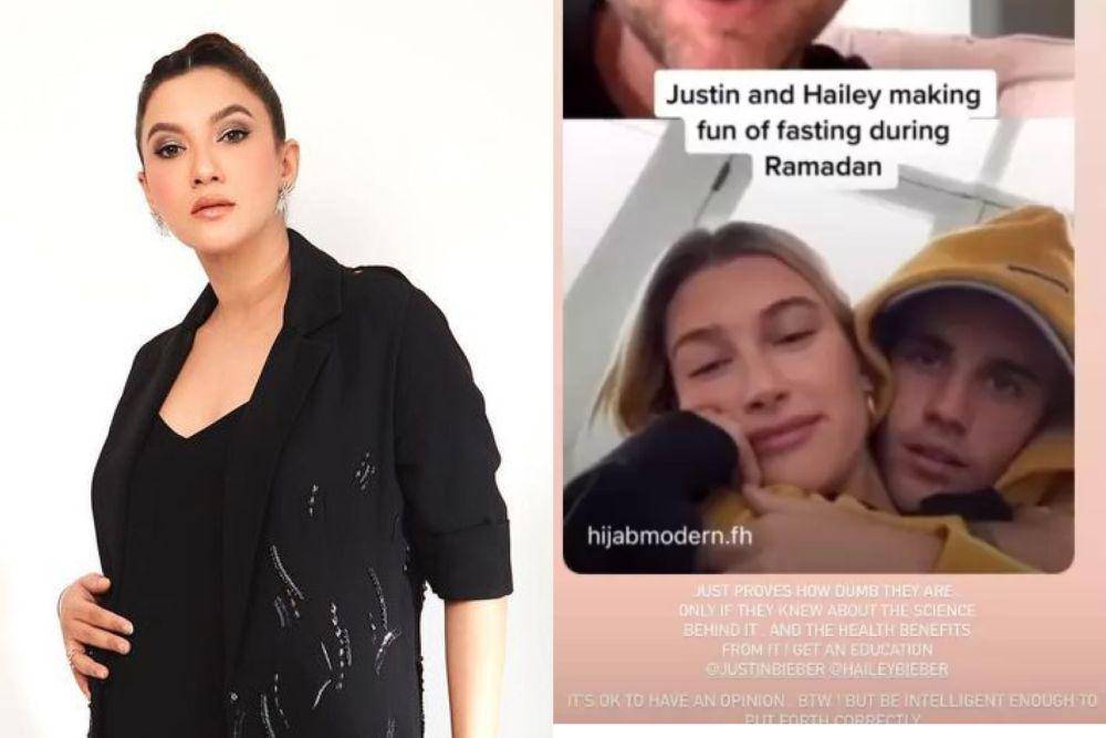 komentar pedas oleh Gauahar Khan (instagram.com/gauaharkhan)