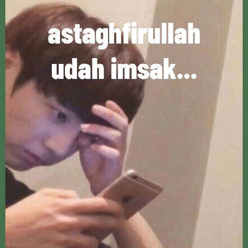 Meme puasa member BTS (twitter.com/hellohyr)
