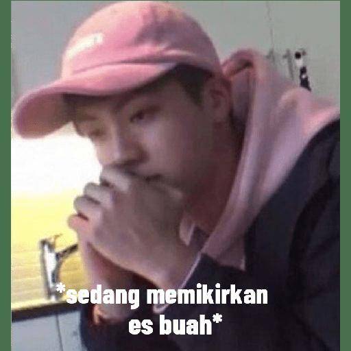 Meme puasa member BTS (twitter.com/hellohyr)