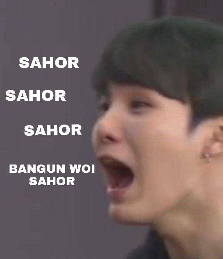 Meme puasa member BTS (twitter.com/philosuga)