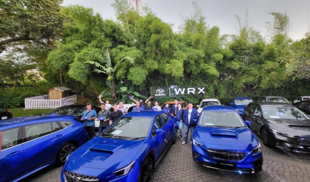 Subaru Serahkan Unit WRX Baru kepada 18 Pelanggan Pertama