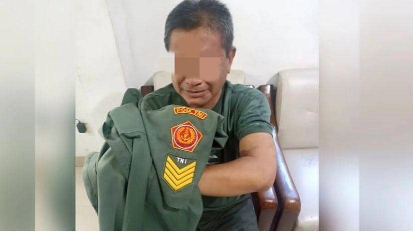 Suka Minta Uang ke Acara Hajatan, TNI Gadungan di Bekasi Ditangkap