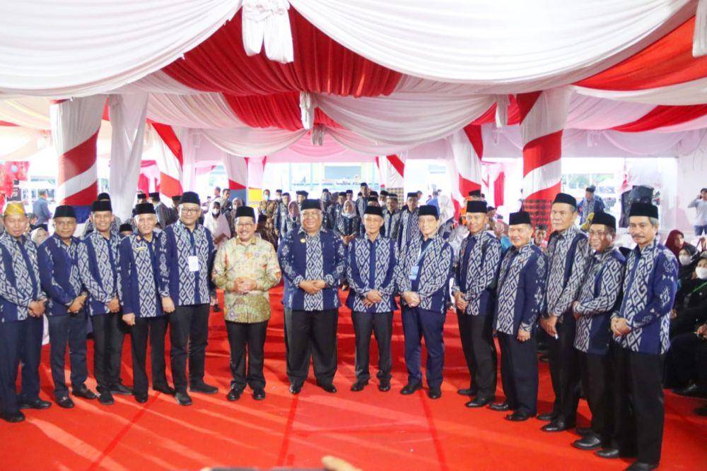 Wamenag Zainut Tauhid Sa'adi membuka Pekan Tilawatil Qur'an Radio Republik Indonesia (PTQ RRI) Tingkat Nasional ke-53 tahun 2023 (dok. Kemenag)