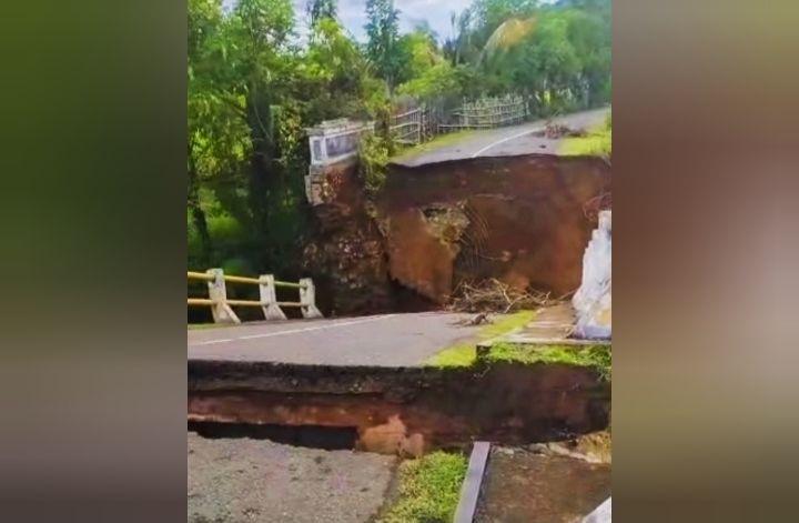 Jembatan di Bima Ambrol Akibat Gempa 5,8 Magnitudo