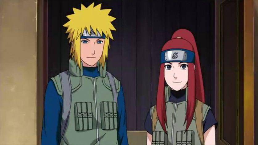 Minato Namikaze dan Kushina Uzumaki (dok. Pierrot/Naruto: Shippuden)