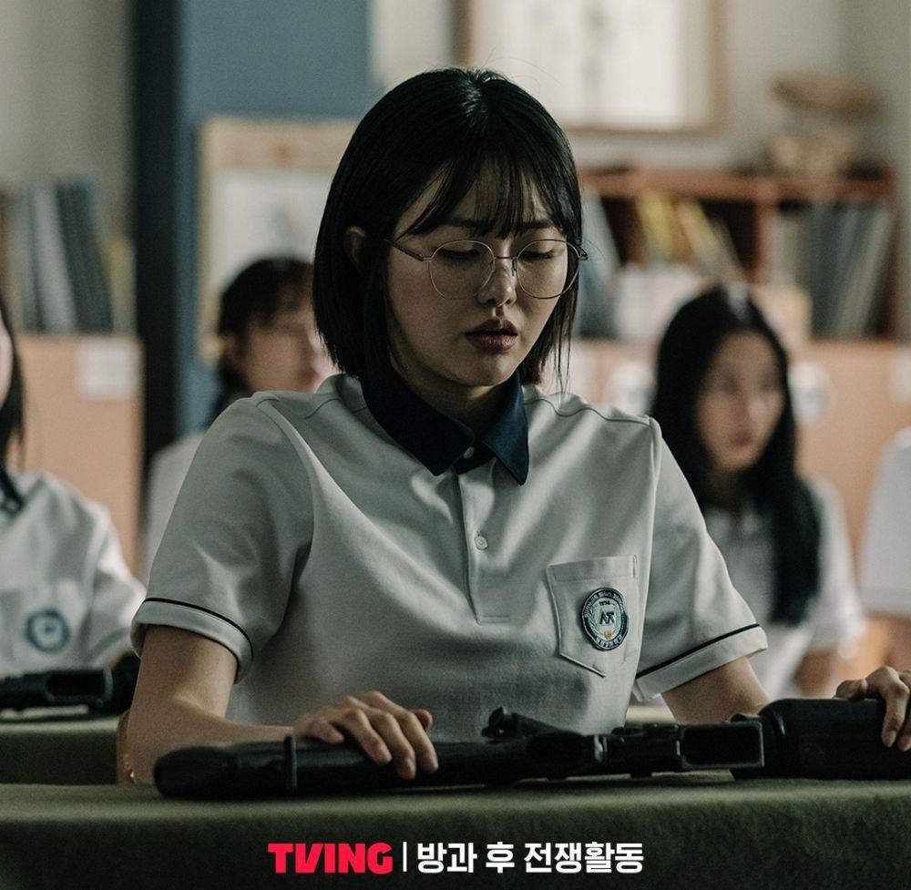 Kim Yoo Jung (Yeo Joo Ha) di cuplikan drama Korea Duty After School (instagram.com/tving.official)