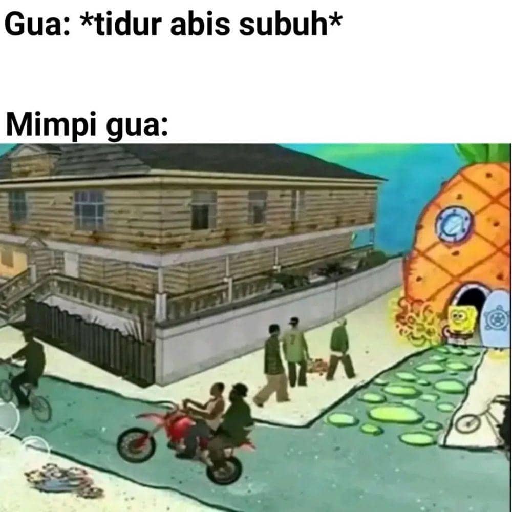 meme tidur lagi habis sahur (instagram.com/komersial.beract)