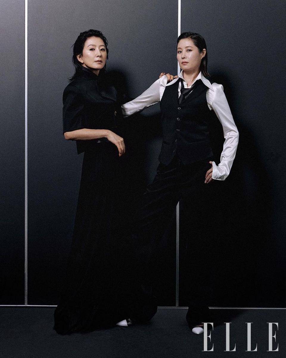Potret Kim Hee Ae dan Moon So Ri (instagram.com/cjes.tagram)