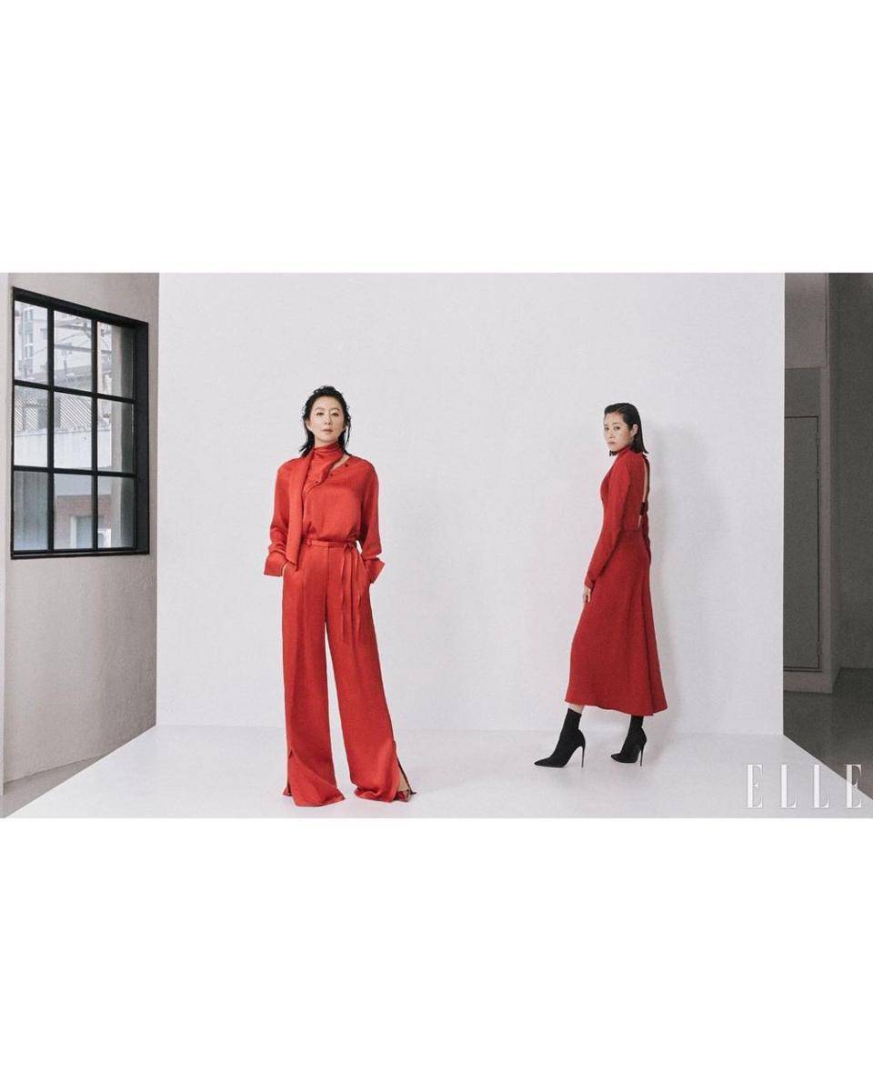 Potret Kim Hee Ae dan Moon So Ri (instagram.com/cjes.tagram)
