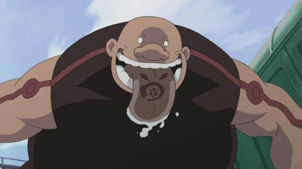 Gluttony di Fullmetal Alchemist: Brotherhood (dok. Bones)