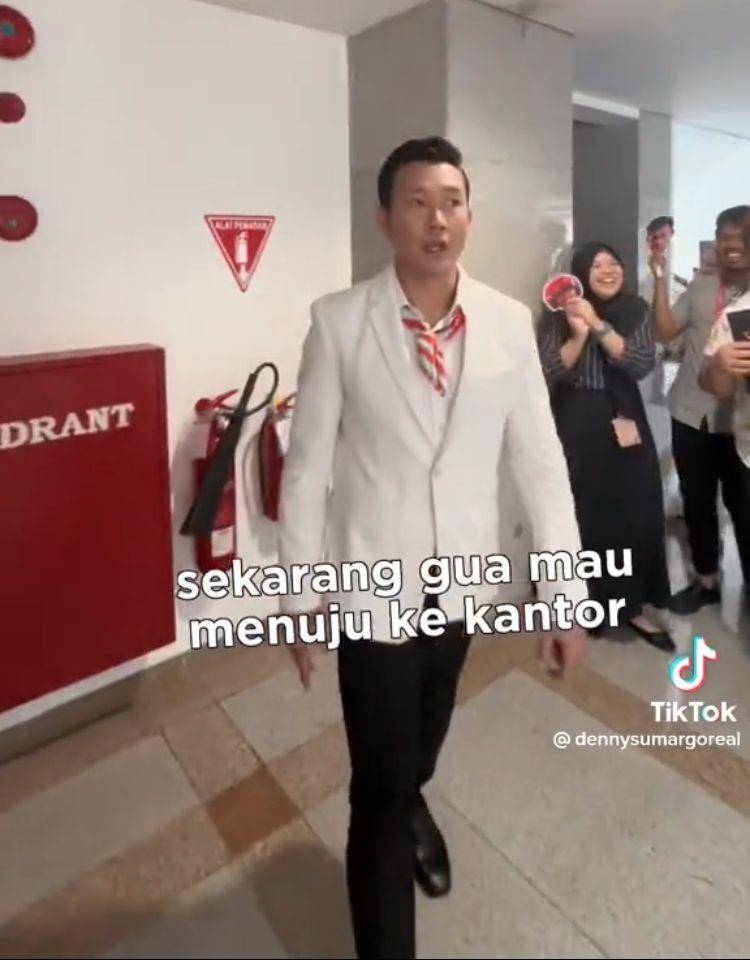 Denny Sumargo Jadi CEO Baru Lion Parcel (Tiktok.com/dennysumargoreal)
