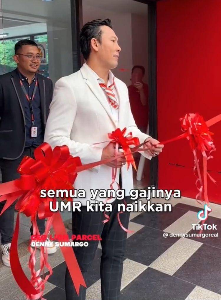 Denny Sumargo Jadi CEO Baru Lion Parcel (Tiktok.com/dennysumargoreal)