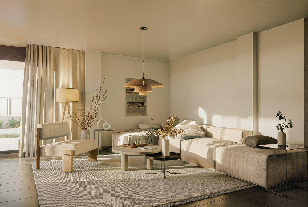 inspirasi ruang tamu (unsplash.com/d5render)