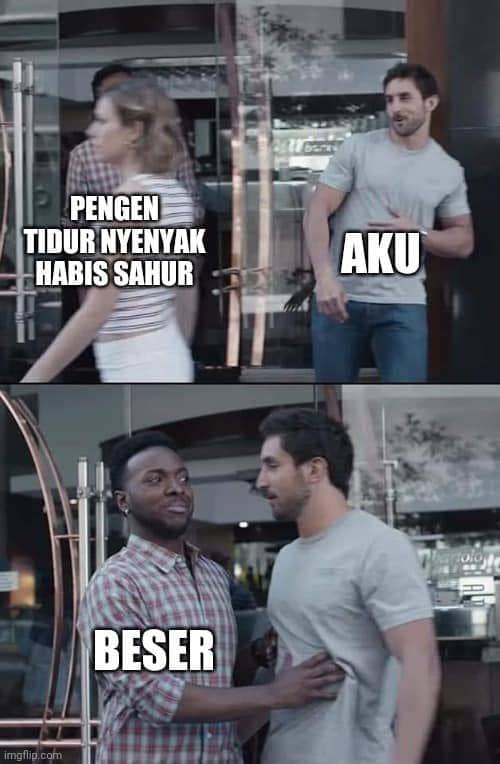 meme tidur lagi habis sahur (facebook.com/mspgroup1)