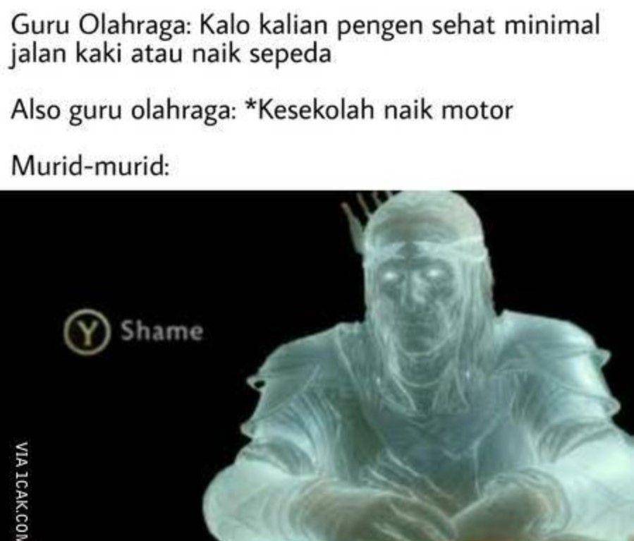 meme guru penjaskes (1cak.com)