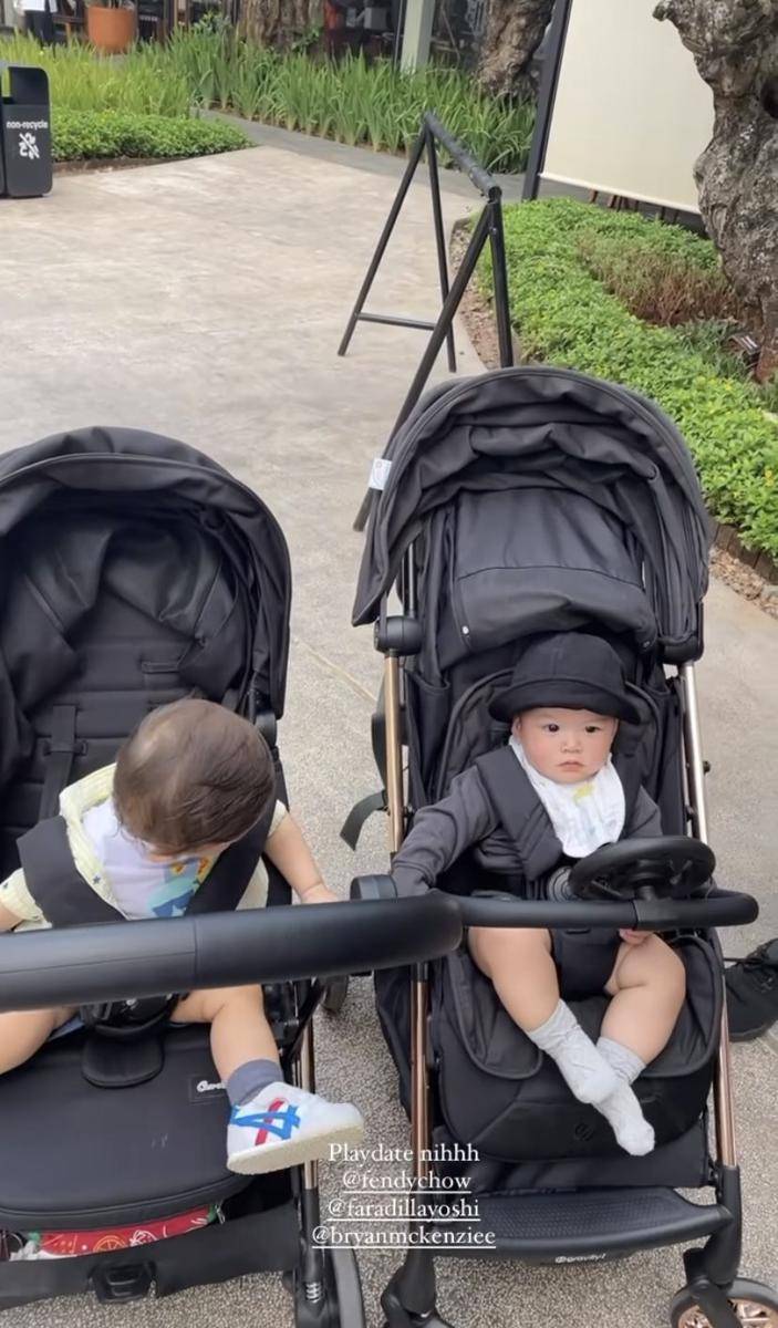 baby Avery dan baby Arash playdate bareng (instagram.com/stellacor)