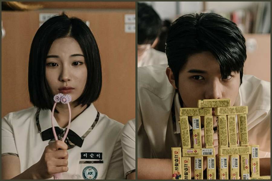 Kim So Hee dan Moon Sang Min di Duty After School (instagram.com/tving.official)