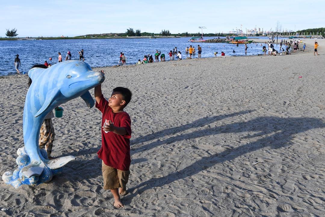 Pantai Ancol, Jakarta Utara.