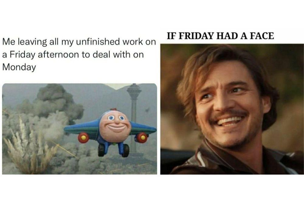 meme hari jumat (instagram.com/consortiumstaffingsolutions I instagram.com/bella__says)