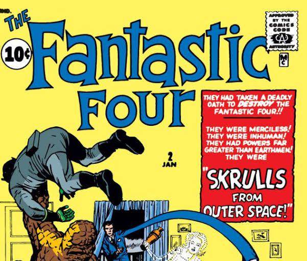 sampul komik Fantastic Four #2 (dok. Marvel/Fantastic Four #2)