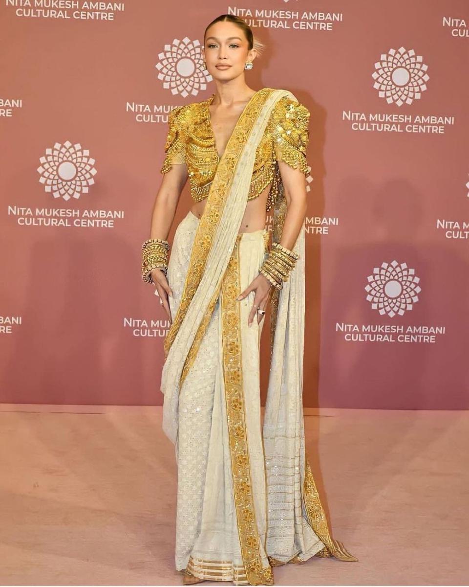 Gigi Hadid di India (instagram.com/gigihadid)