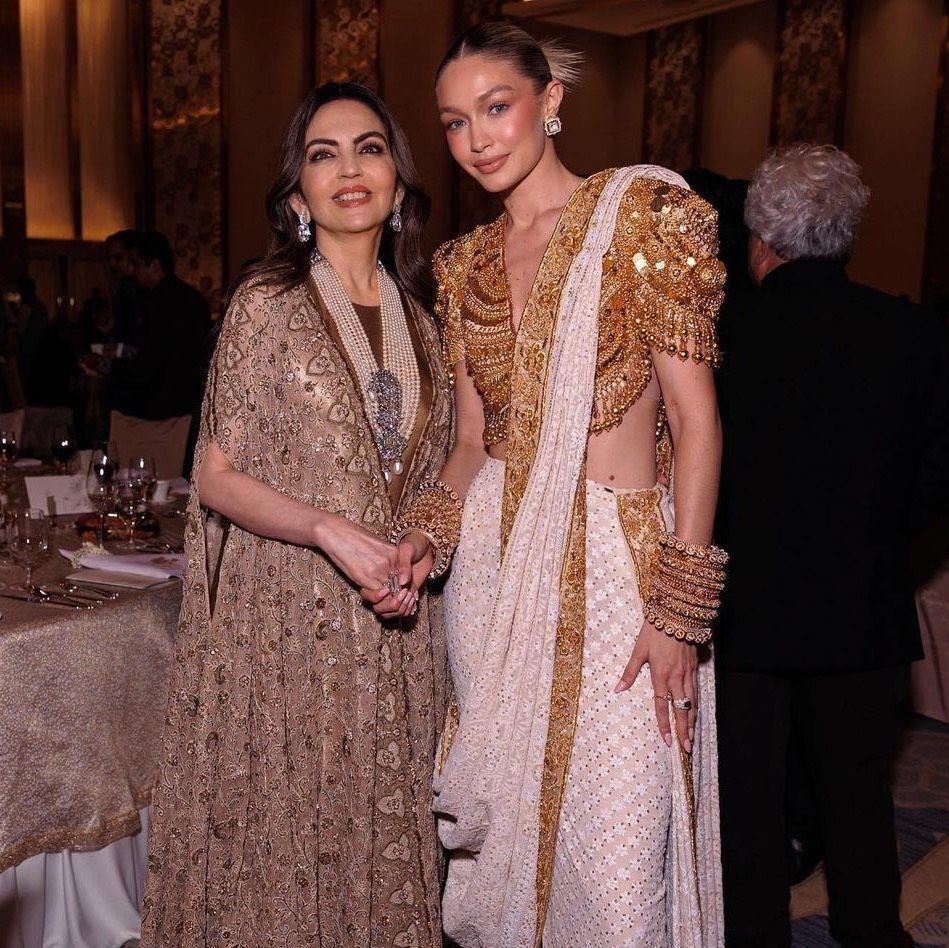 Gigi Hadid di India (instagram.com/gigihadid)