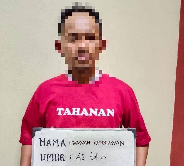 Tersangka pelarangan kegiatan peribadatan di GKKD Bandar Lampung. (Dok. Polda Lampung).