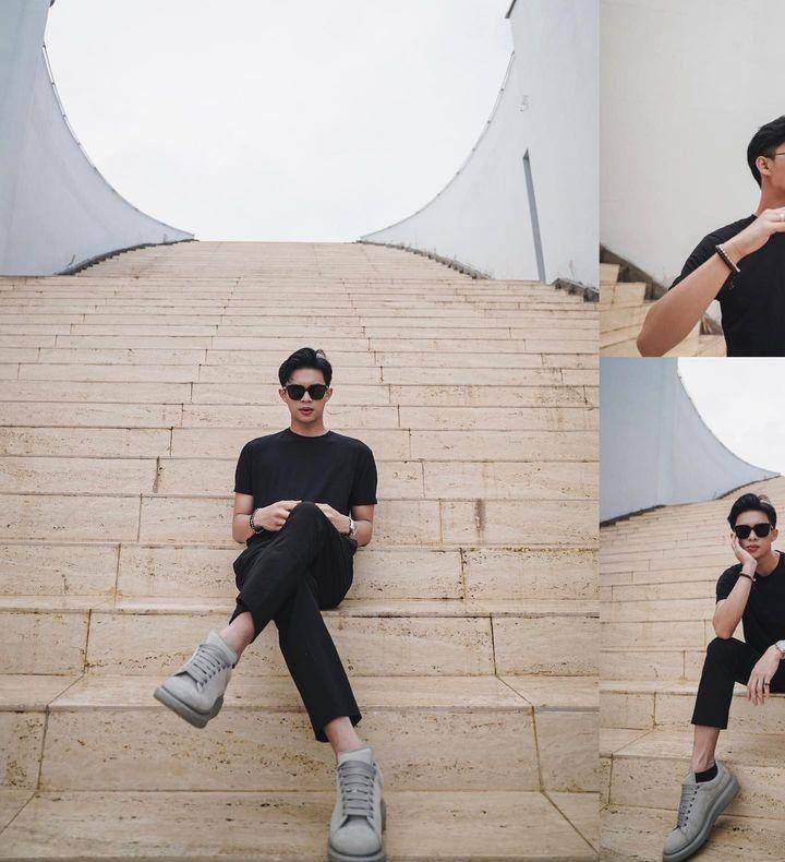 outfit cowok mamba ala Rey Mbayang (instagram.com/rey_mbayang)