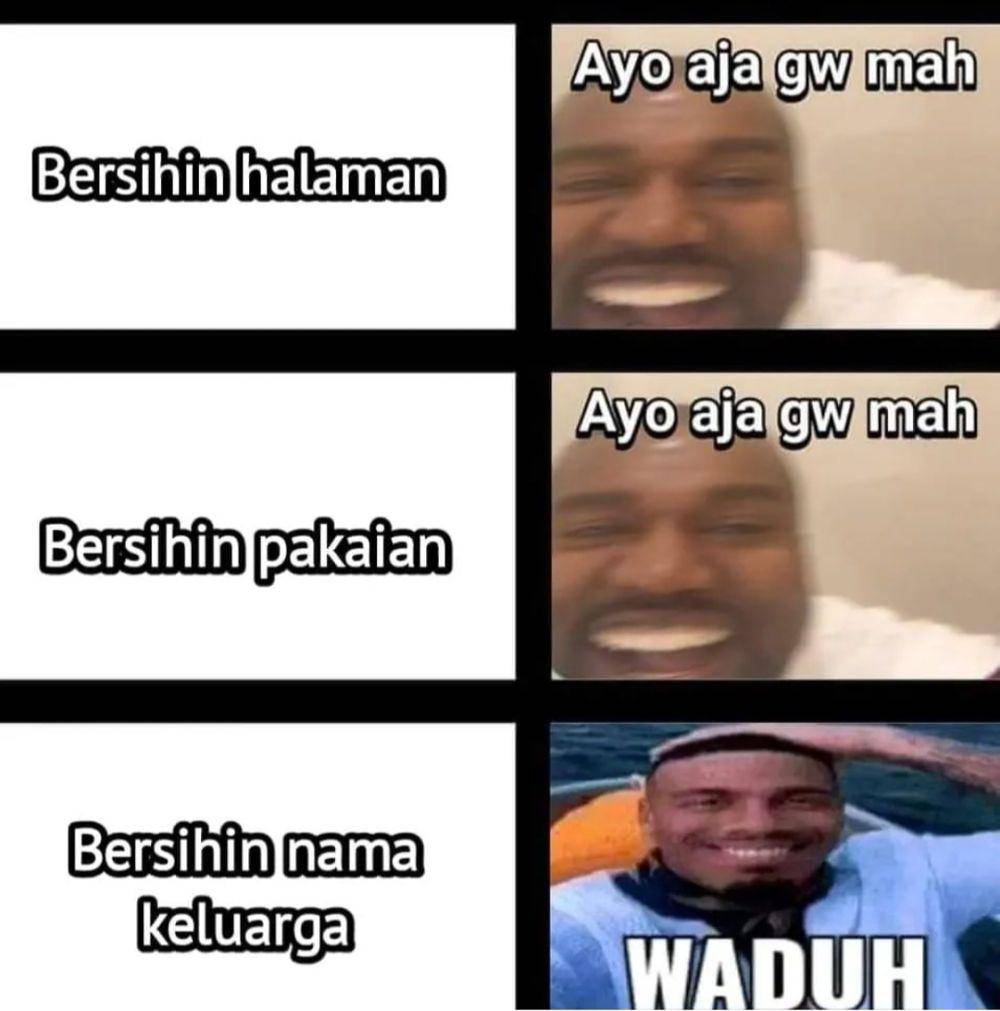 meme 'ayo' versus 'sebaiknya' (instagram.com/pos.total)