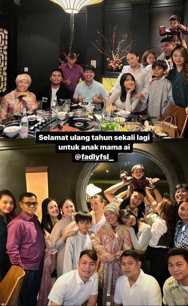 potret ultah Fadly Faisal (instagram.com/dewizuhriati)