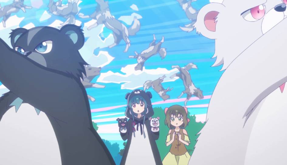 Yuna dan Fina dari anime Kuma Kuma Kuma Bear (2020) (dok. EMT Squared/Kuma Kuma Kuma Bear)