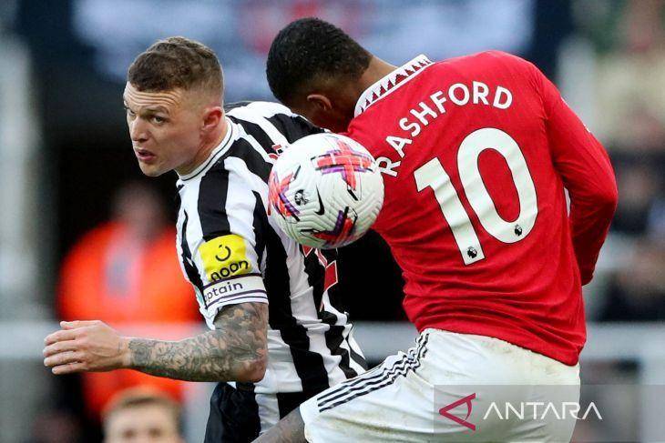 MU kalah di tangan Newcastle dalam ajang Premier League. (ANTARA FOTO/Reuters-Lee Smith)