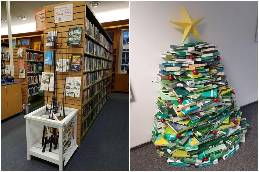kolase potret fasilitas unik di perpustakaan (reddit.com/user/ninjagato | reddit.com/user/MGThanatos)
