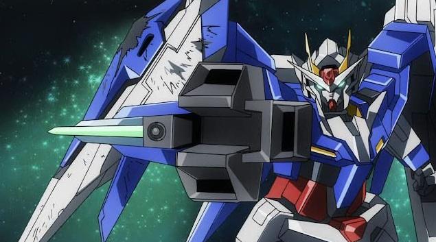 Gundam 00 Raiser dari anime Mobile Suit Gundam 00 (2007) (dok. Sunrise/Mobile Suit Gundam 00)