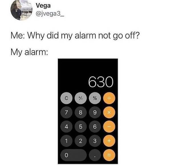 meme lucu alarm (instagram.com/urlocalshawties)