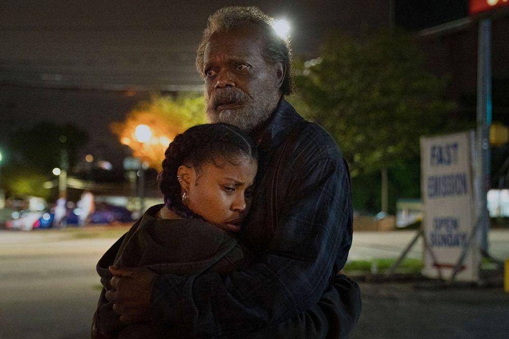 Samuel L. Jackson dan Dominique Fishback dalam serial The Last Days of Ptolemy Grey (dok. Anonymous Content/The Last Days of Ptolemy Grey)