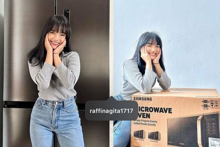 Kado artis untuk rumah baru Fuji (Instagram.com/Fuji_an)