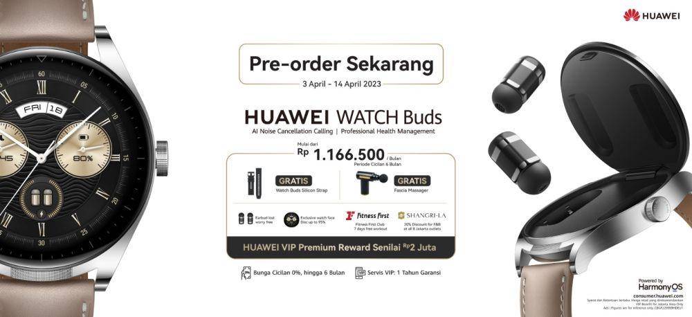 promo HUAWEI WATCH Buds (Dok. HUAWEI Indonesia)