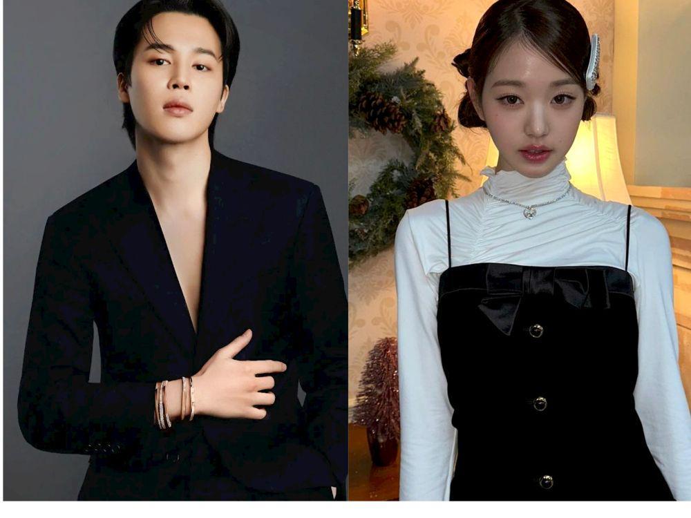potret Jimin BTS dan Wonyoung IVE (instagram.com/j.m | instagram.com/for_everyoung10)