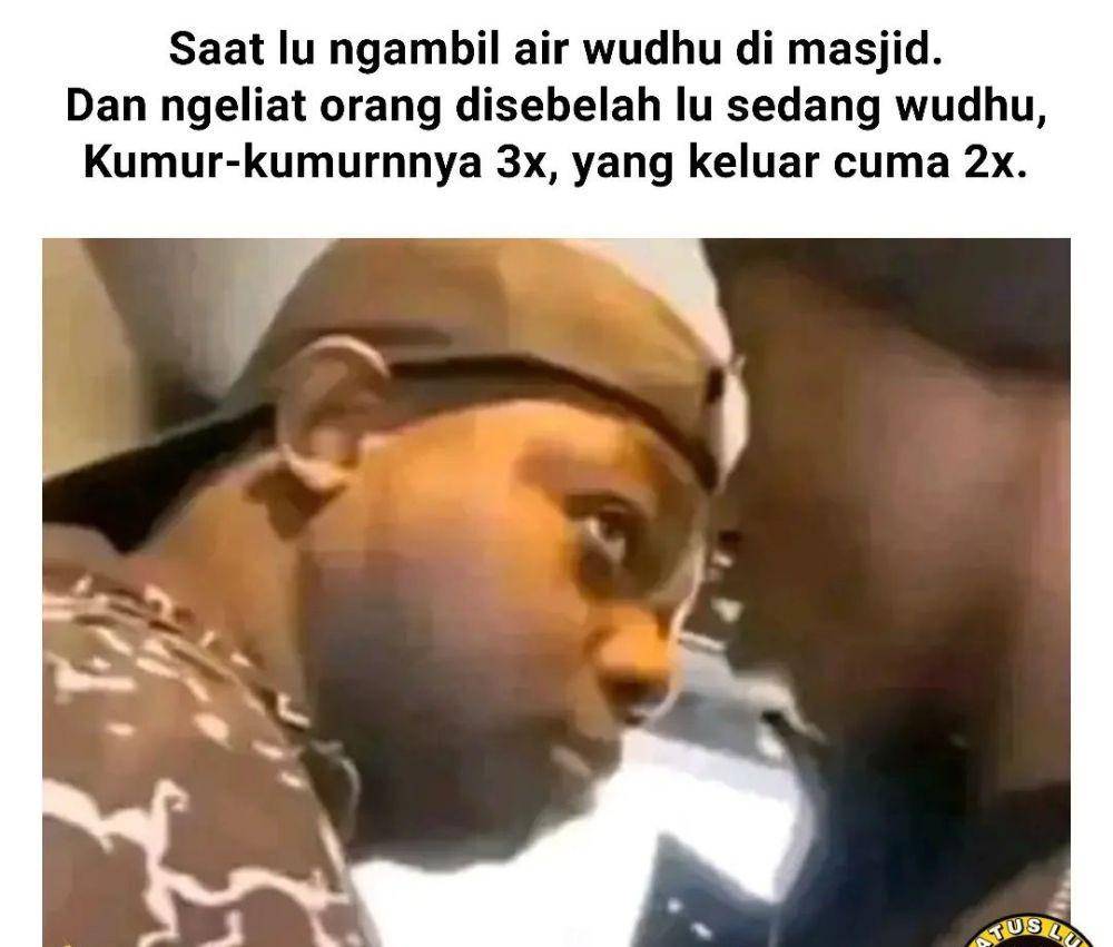 meme pura-pura puasa (instagram.com/statuslucu_official)