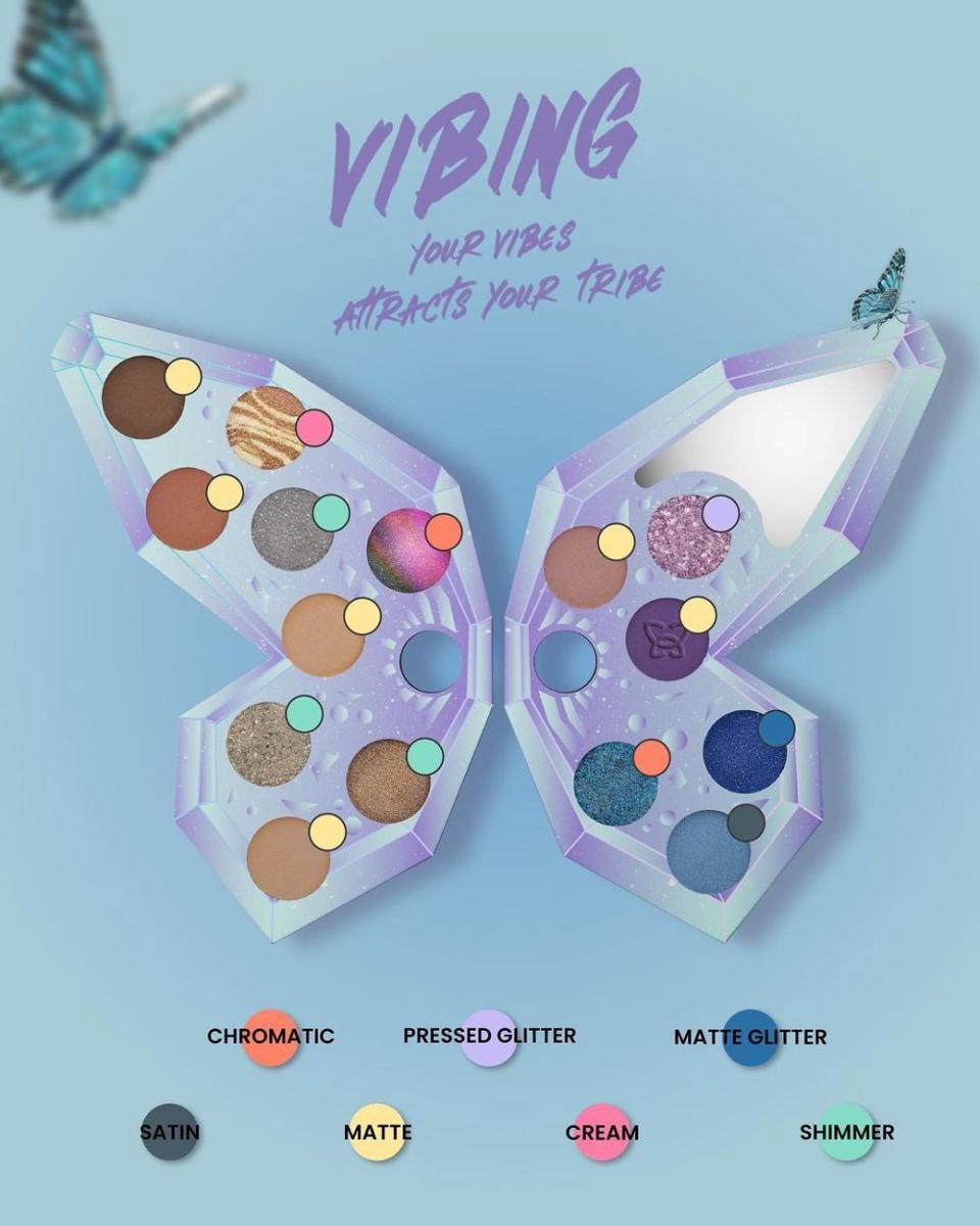 Haute Holochrome Palette varian Vibing dari MOP (instagram.com/mop.beauty)