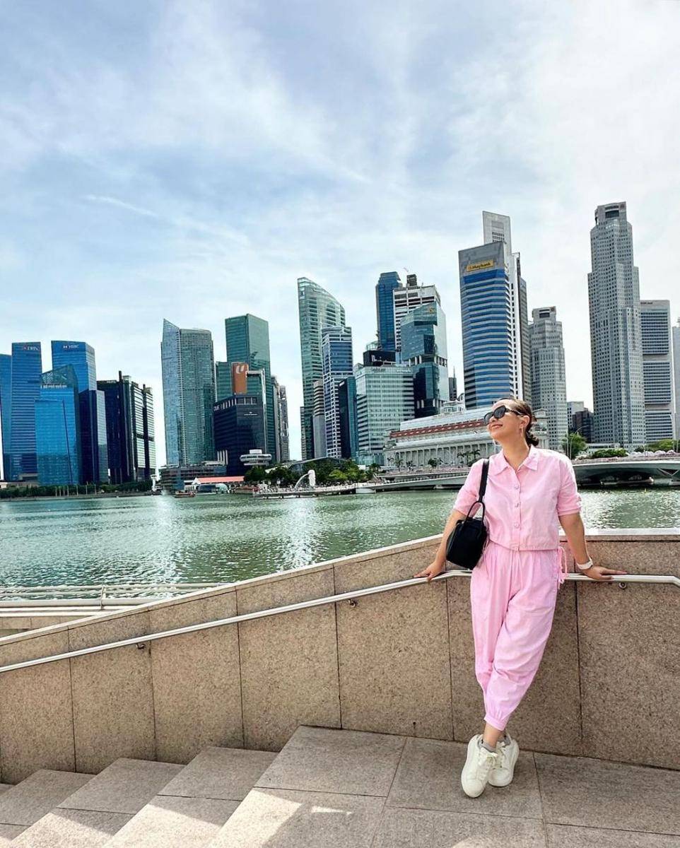 potret Yuanita Christiani dan keluarga liburan di Singapura (instagram.com/yuanitachrist)