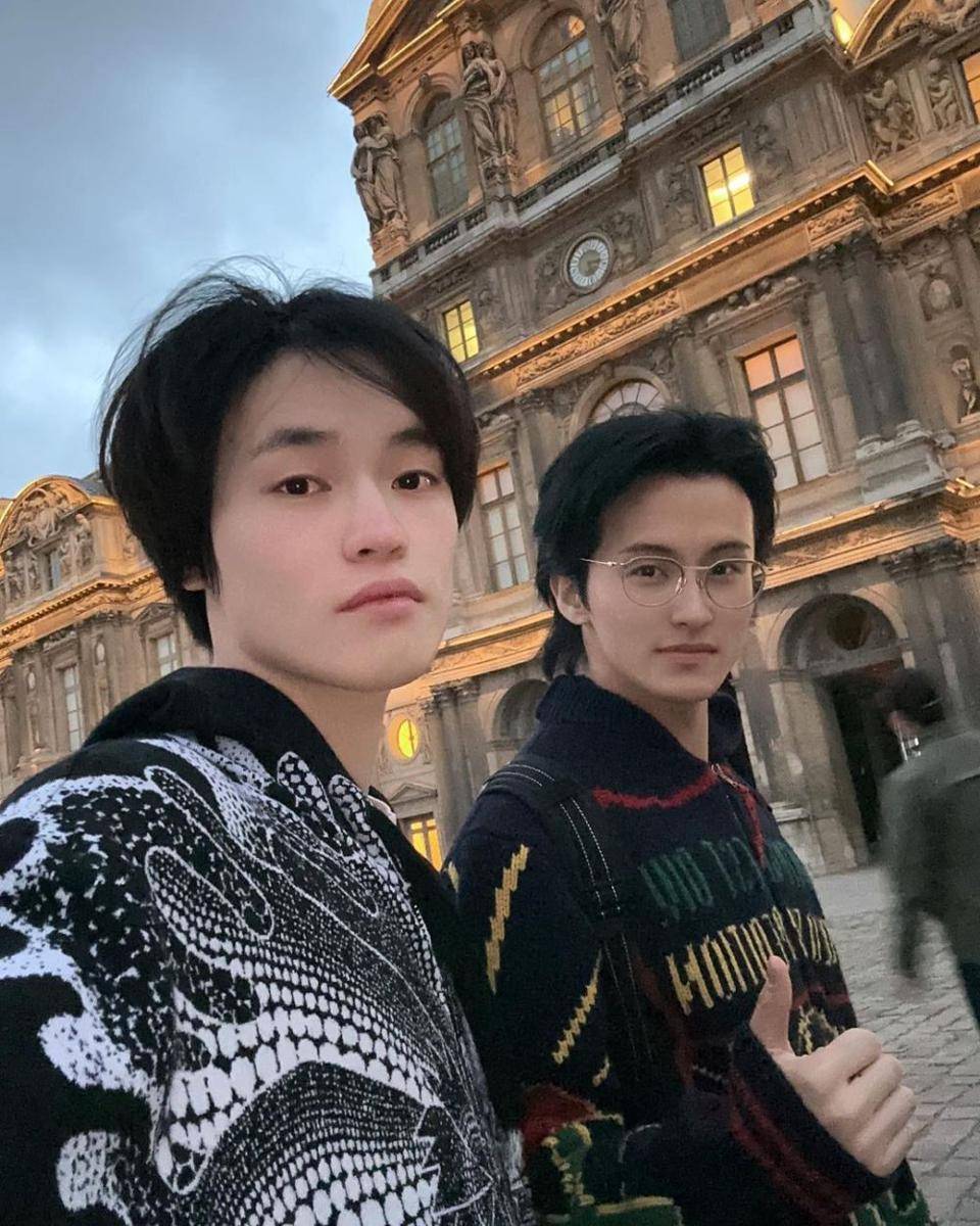 Chenle dan Mark NCT (instagram.com/kh1000le)