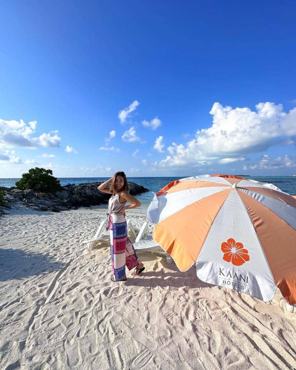 potret Gisella Anastasia liburan di Maldives (instagram.com/gisel_la)