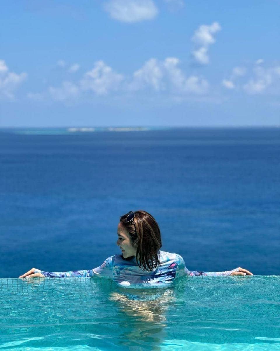 potret Gisella Anastasia liburan di Maldives (instagram.com/gisel_la)