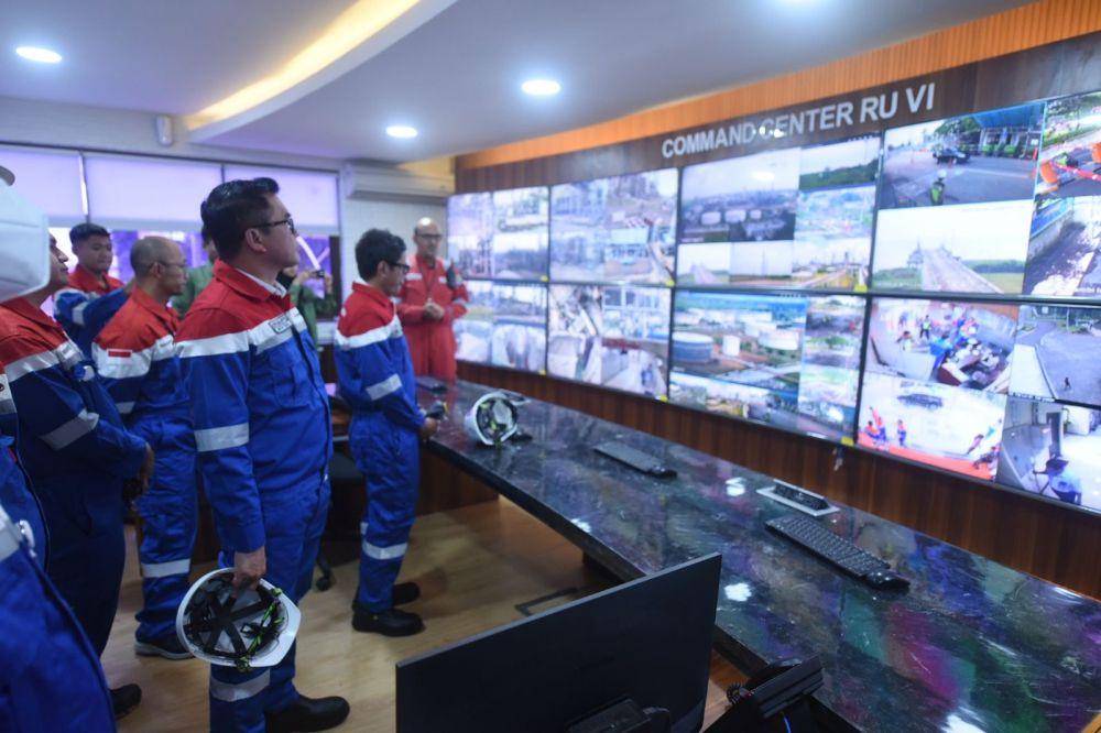 Pertamina telah meningkatkan sistem monitoring sehingga titik-titik penting bisa diawasi secara langsung. (Dok. Pertamina)