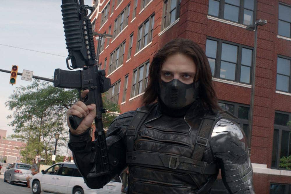 Sebastian Stan sebagai Winter Soldier (dok. Marvel Studio/Captain America: Winter Soldier)