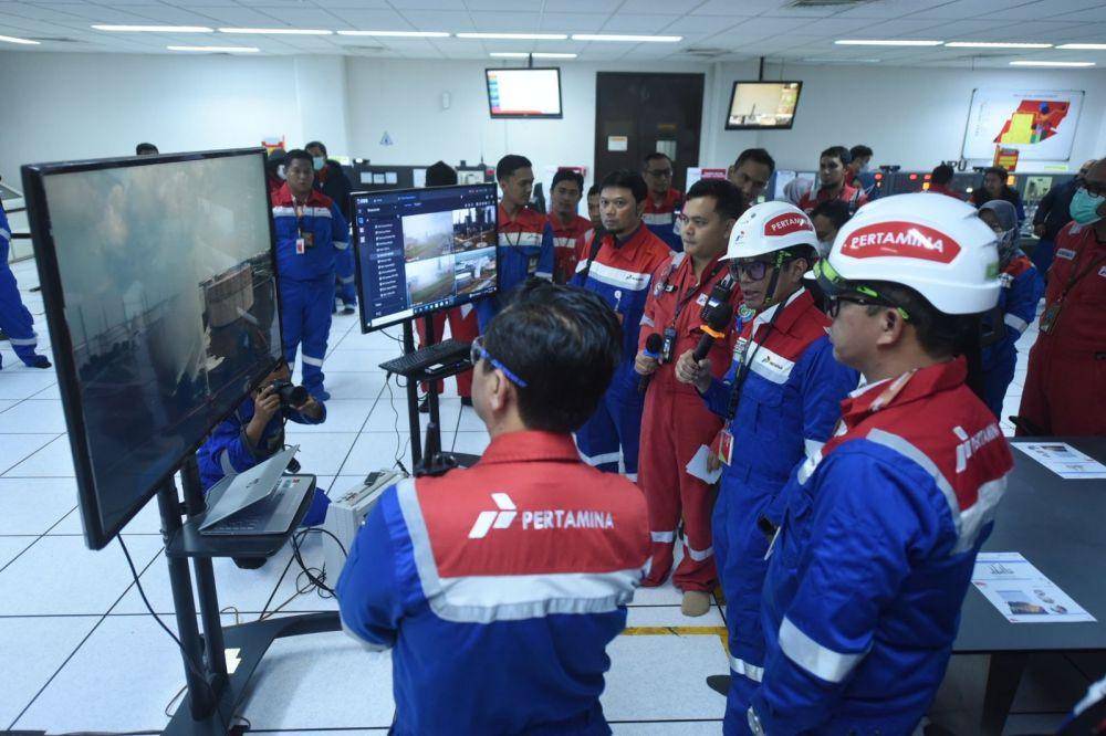 Pertamina telah meningkatkan sistem monitoring sehingga titik-titik penting bisa diawasi secara langsung. (Dok. Pertamina)