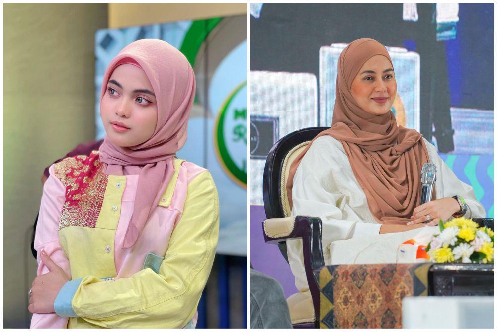 10 Potret Seleb Kenakan Hijab di Ramadan 2023, Didoakan Istikamah
